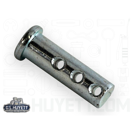 Huyett Clevis Pin Universal 1/4 x 1 LCS ZC CLPUZ-0250-1000